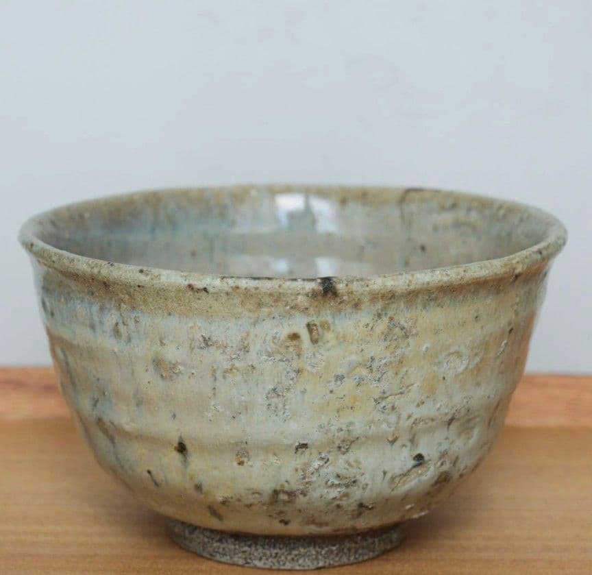 浜本洋好　斑唐津茶碗　唐津　三里窯　しぶや黒田陶苑