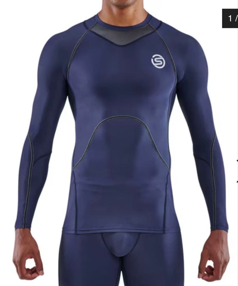 【新品・未使用】上下セットSKINS シリーズ3 メンズ トップス＆タイツ