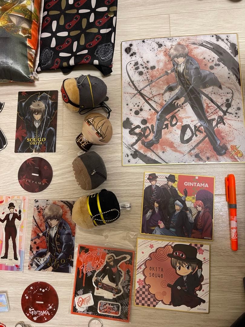 【沖田総悟】 グッズ大量まとめ売り 詳細⬇️