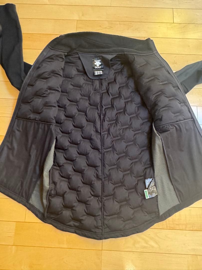 美品 デサントゴルフ g-arc グリーンダウン ジャケット サイズM