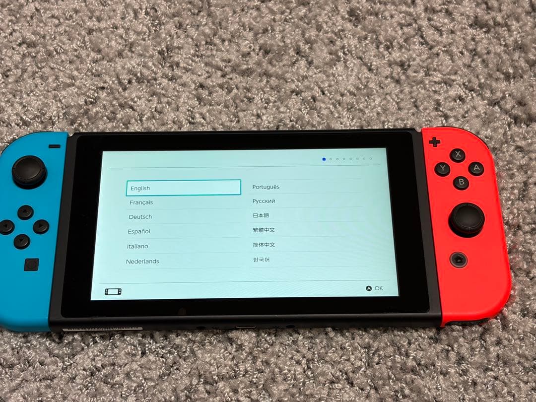 Nintendo Switch 本体 青オレンジ Joy-Con