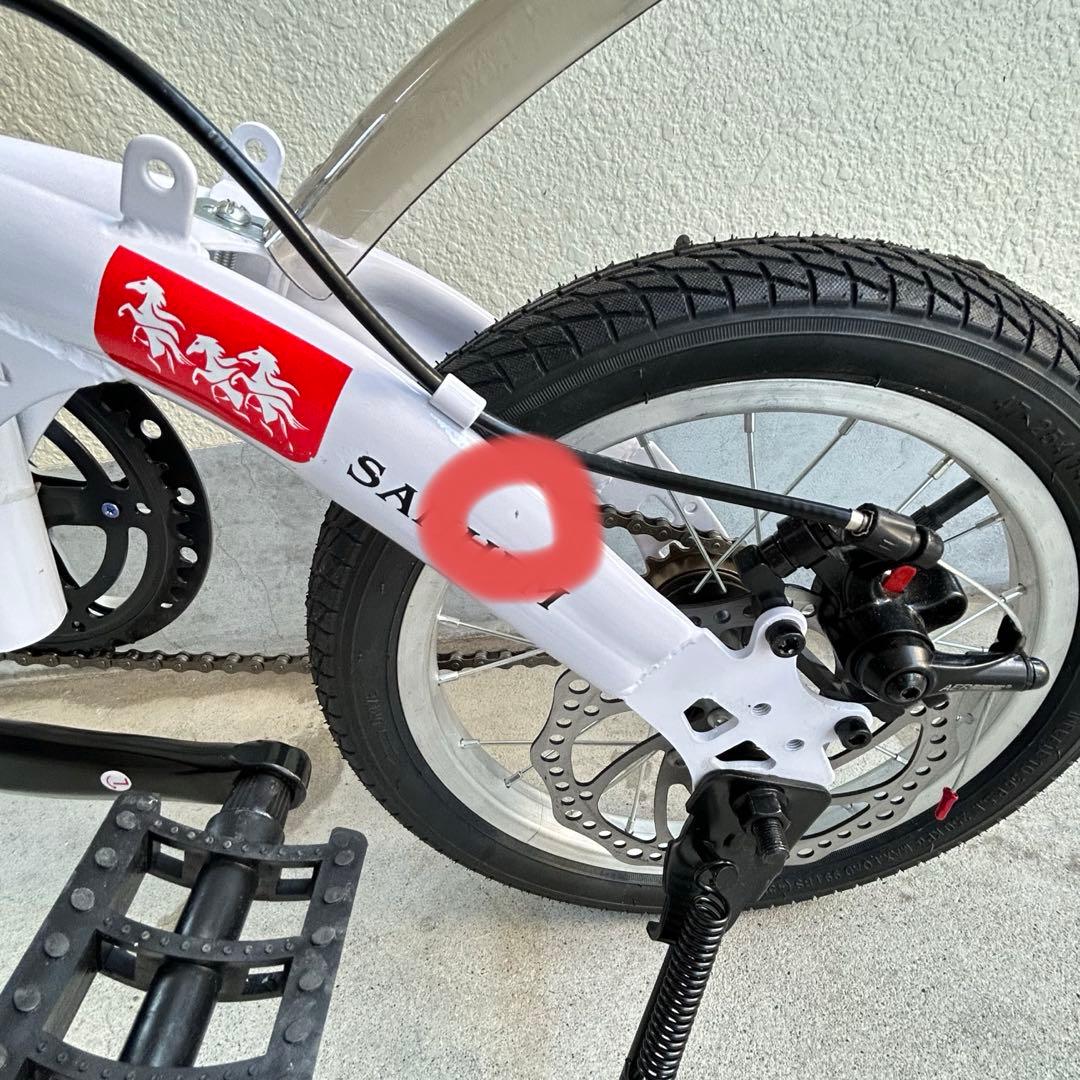 jinish　確認中SANHEM 折り畳み式　14インチ　コンパクト収納