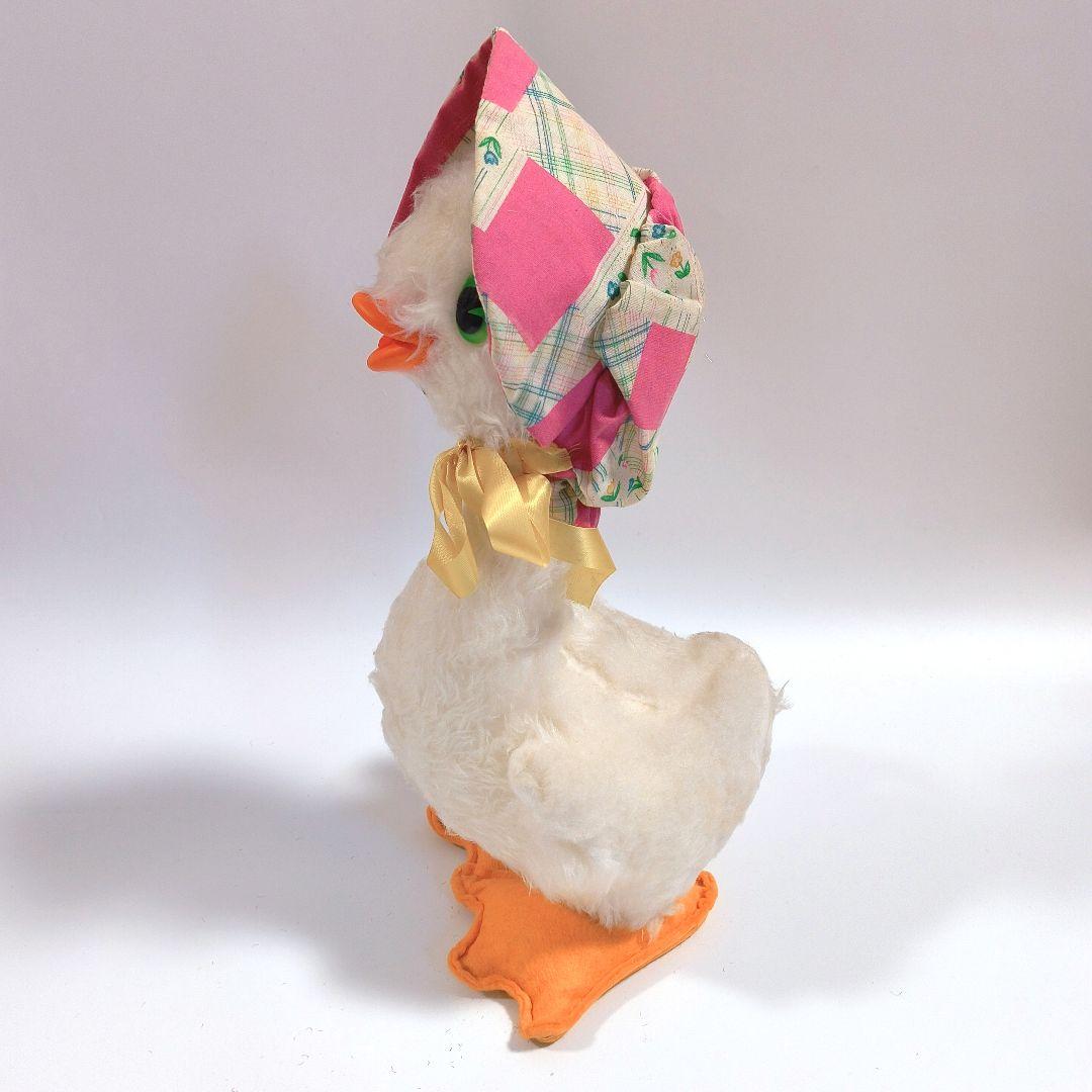 ビンテージ ラシュトン ダック ぬいぐるみ サンボンネット アヒル