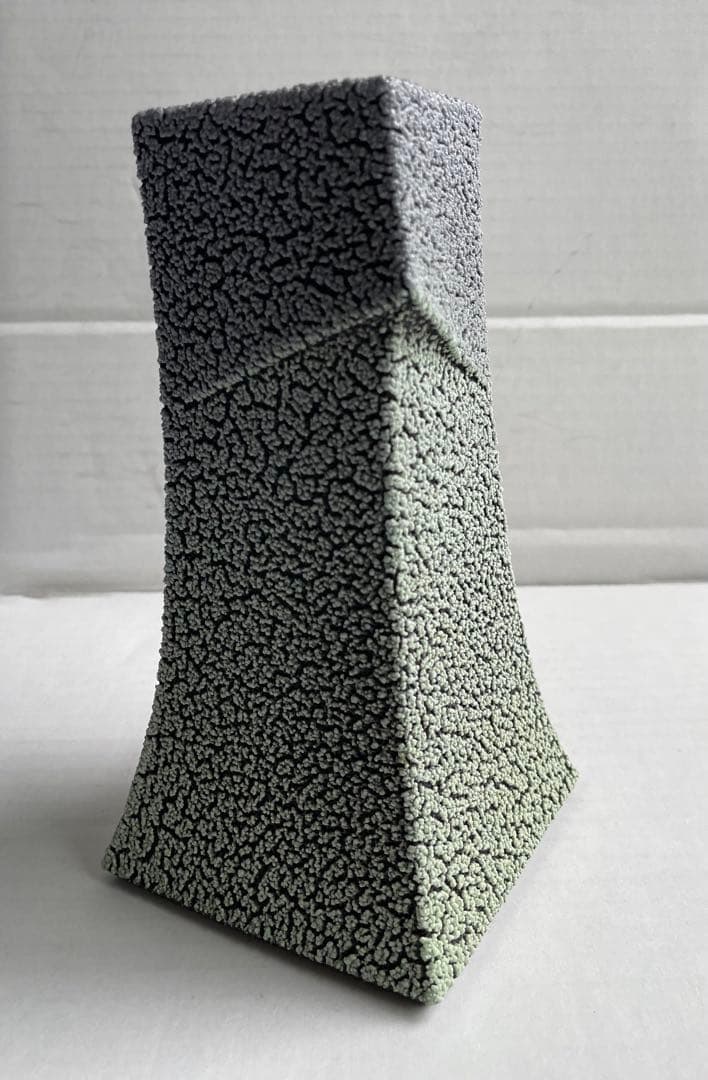 河本太郎　花器【陶芸作品】 花瓶 花器 現代アート 木箱付 インテリア