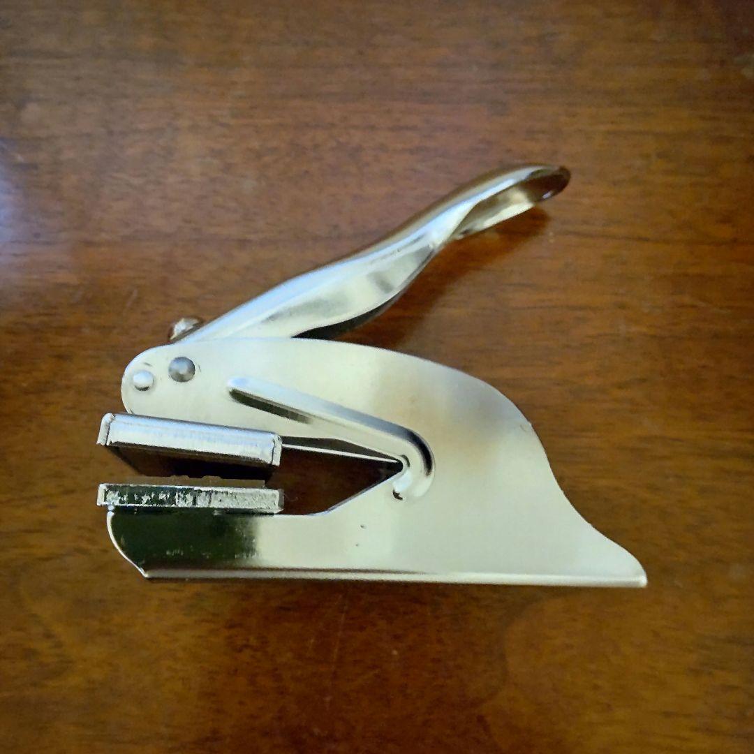 アメリカ ヴィンテージ エンボッサー スタンプ 02078-5