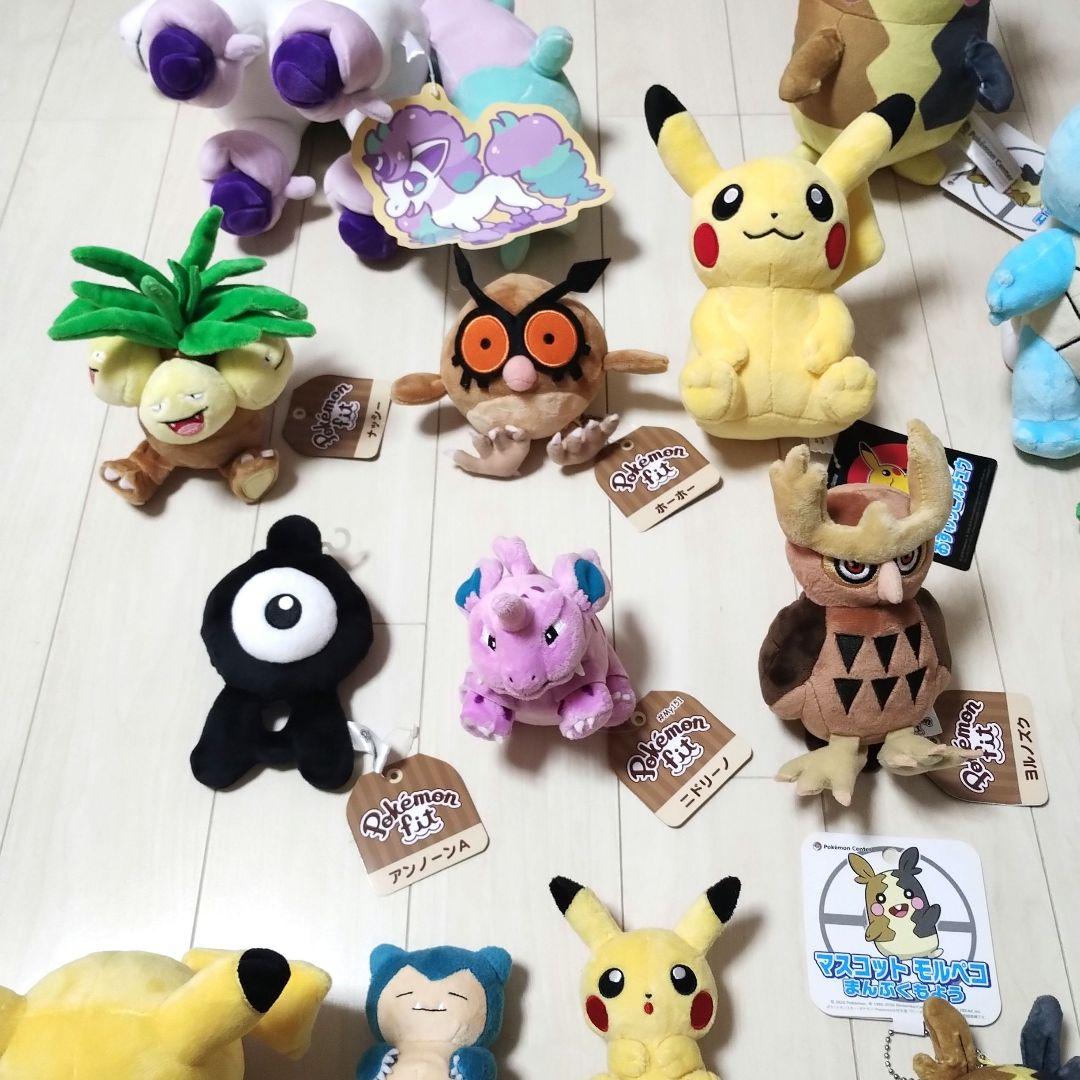 ポケモン　ポケモンセンター　ぬいぐるみ　15個セット
