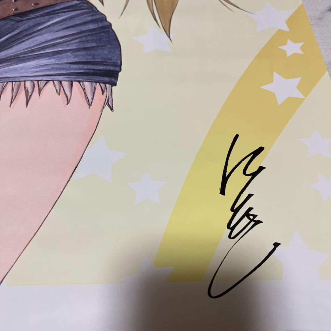 テックジャイアン　美少女　天空のユミナ　ポスター サイン入り