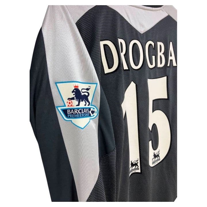 04-05 チェルシー　ドログバ　アンブロオフィシャル　長袖ユニフォーム