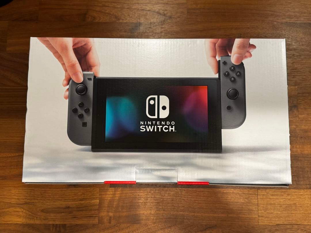 Nintendo Switch 本体 グレー 箱&付属品全部有り