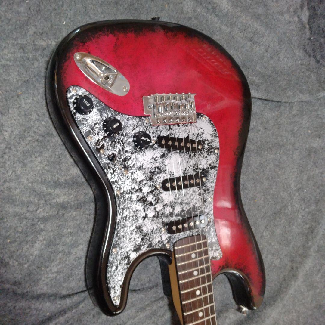 レッドラップカスタムペイントブラックバースト 唯一無二 ノーブランド