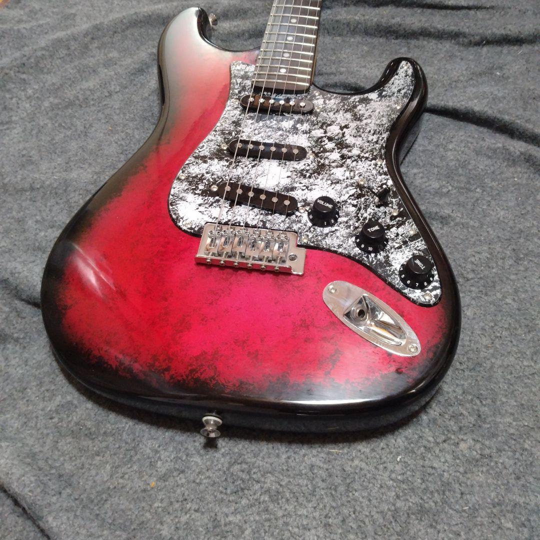 レッドラップカスタムペイントブラックバースト 唯一無二 ノーブランド