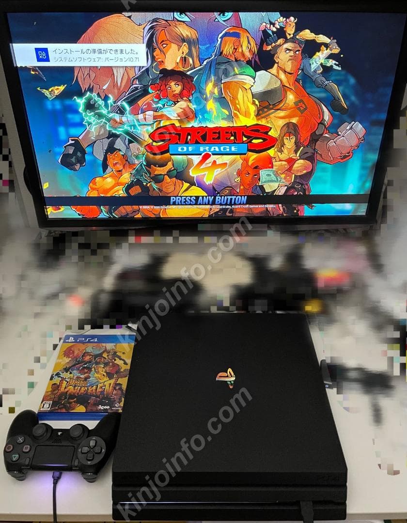 S*u様 PS4 Pro 1TB (CUH-7200BB)【中古美品・完品・PS