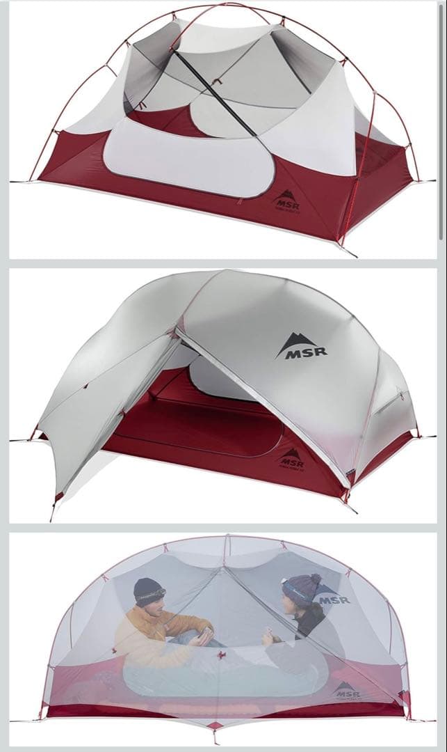 最終値下げ　新品 MSR Hubba Hubba NX テント フットプリント付