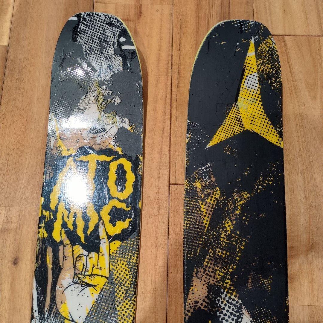 テレマークスキー ビンディングO1 ブラックダイヤモンド シール付き