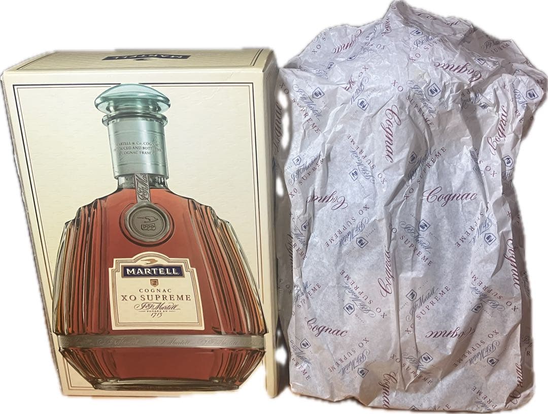 Martell XO Supreme & Otard Napoleon古酒2本
