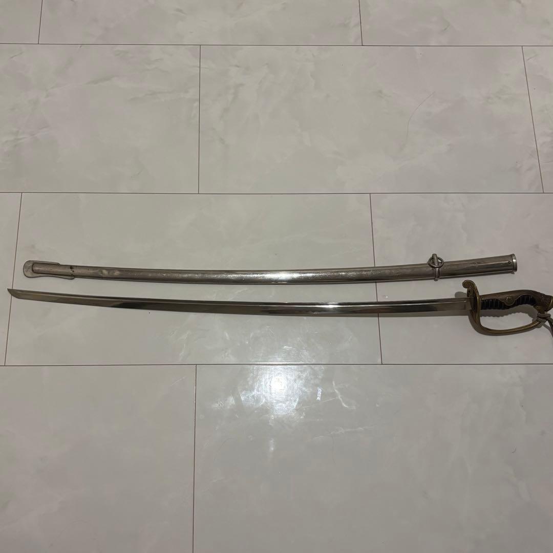 とし　希少　陸軍将校用軍刀拵え　陸軍　軍刀　模造刀　激レア　サーベル　戦争