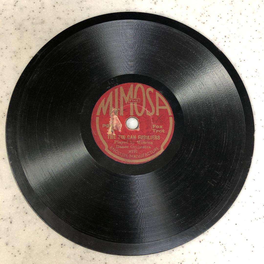 超稀少!! 英国製 ３枚セット 小型６インチ SPレコード