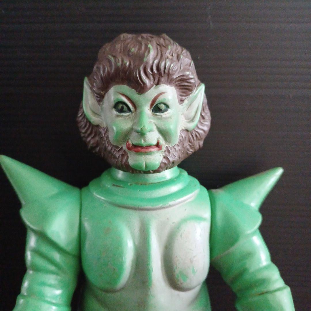 当時物ブルマァク製「マグマ大使＆ゴア」希少ソフビフィギュア2点セット