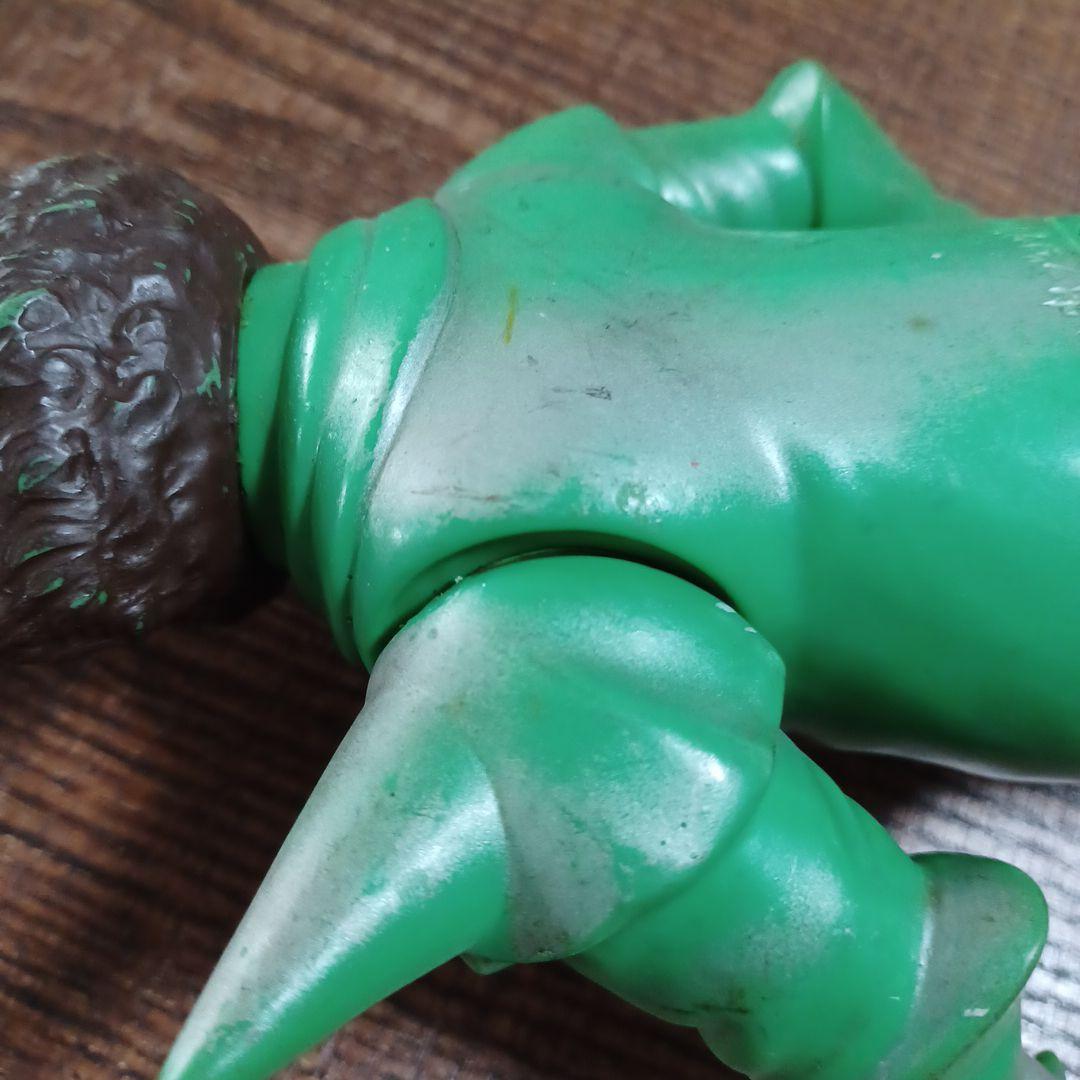 当時物ブルマァク製「マグマ大使＆ゴア」希少ソフビフィギュア2点セット