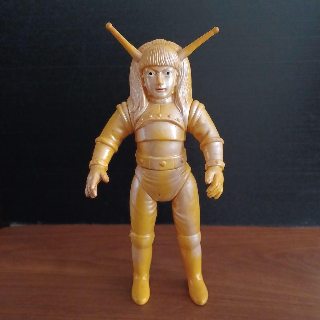 当時物ブルマァク製「マグマ大使＆ゴア」希少ソフビフィギュア2点セット