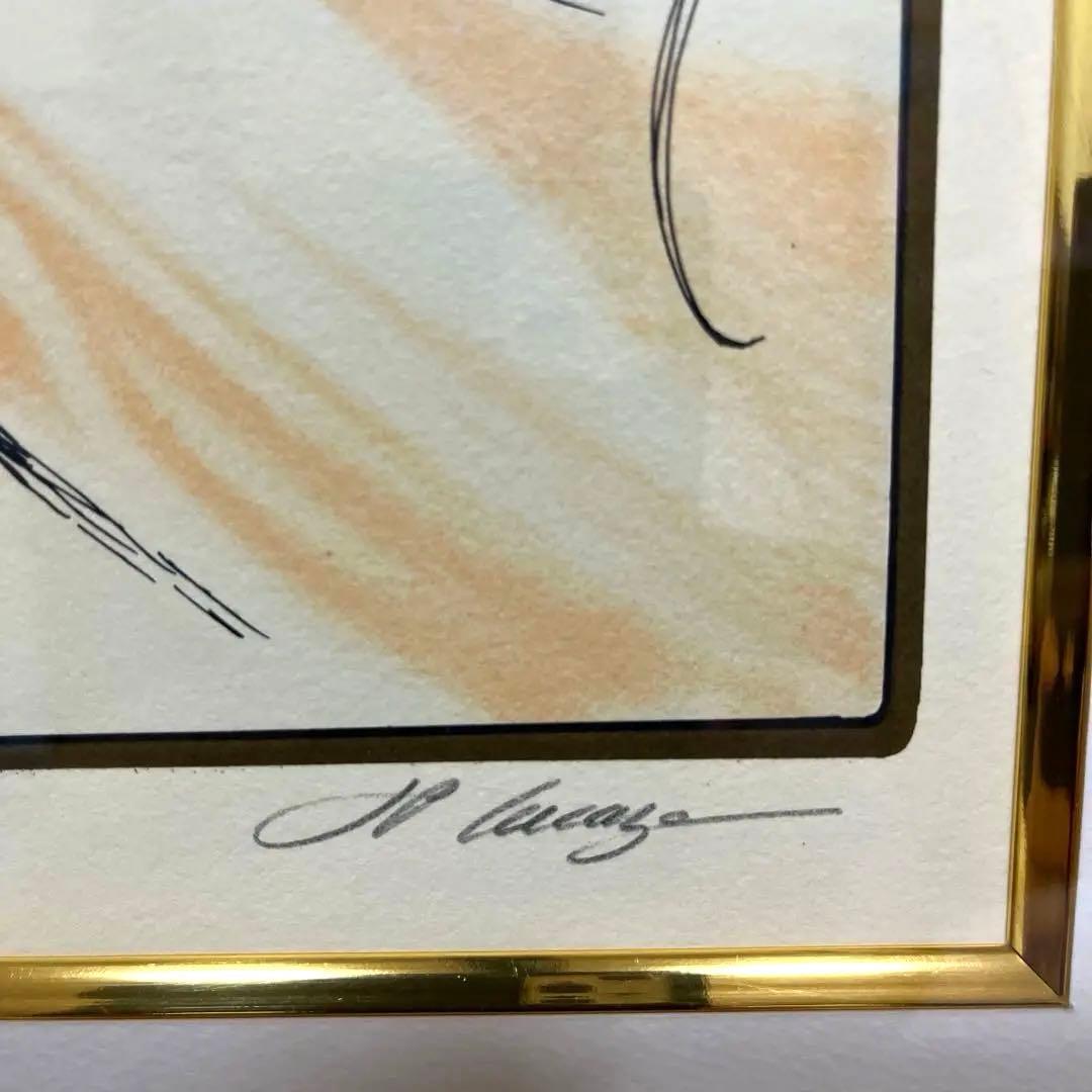 【高級額装】【美品】ミュシャ詩 ナンバー入り