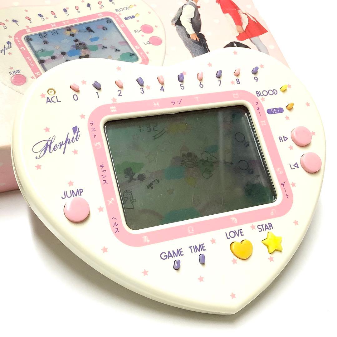 【昭和レトロ】バンダイ ハーピット ゲームウォッチ LSI ふたりのときめき占い