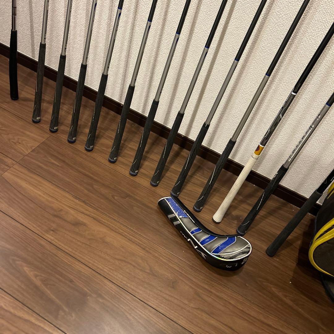 初心者マックテック他　メンズS R 13本　右利き　ゴルフセット