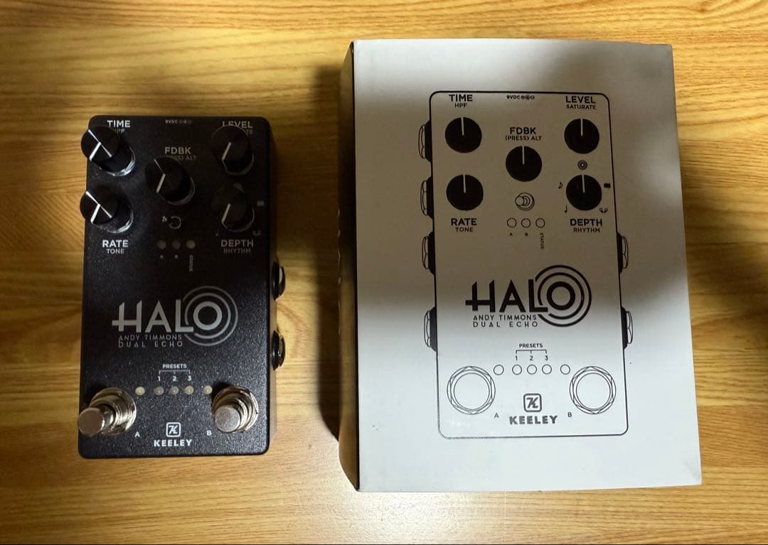 ギター KEELEY HALO ANDY TIMMONS DUAL ECHO
