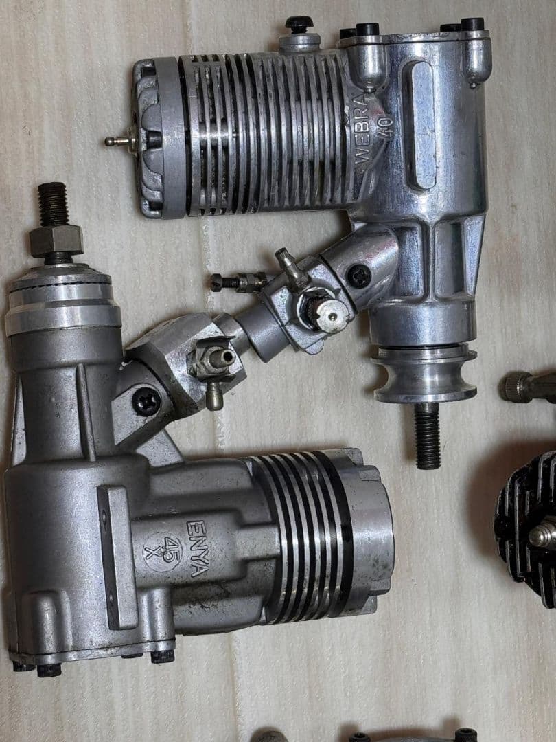 ラジコン用2ストロークエンジンラジコン飛行機 WEBRA ENYA 45+