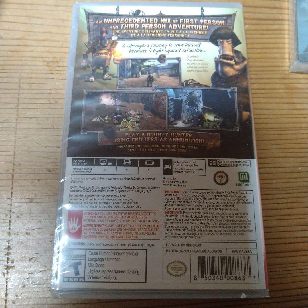 Nintendo Switch ODDWORLD STRANGERS WRAITH NintendoSwitch