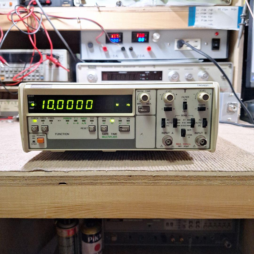 アドバンテスト　TR5821 周波数カウンター