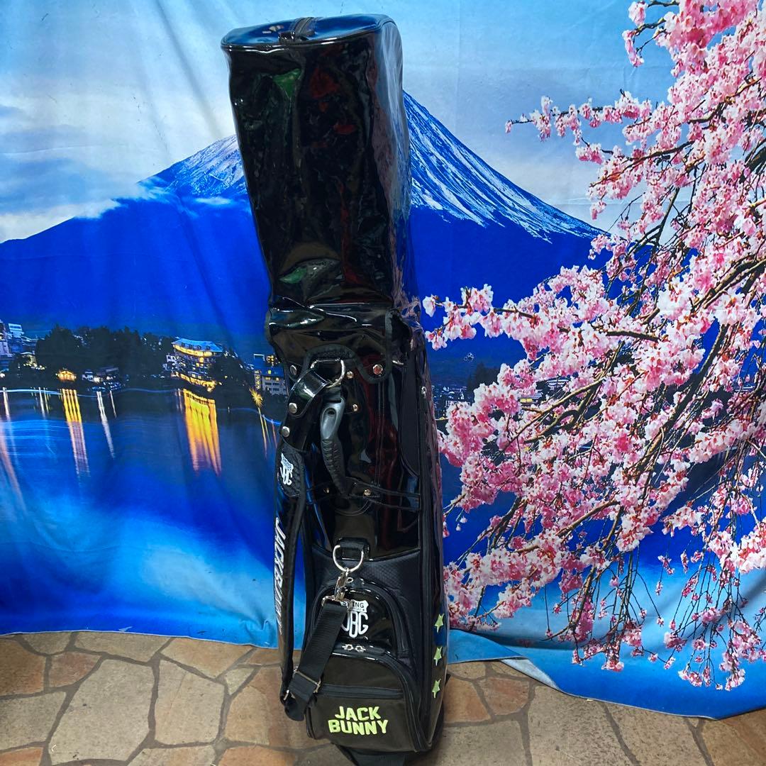 寶BU-1091 美品！ JACK BUNNY キャディバッグ ブラック