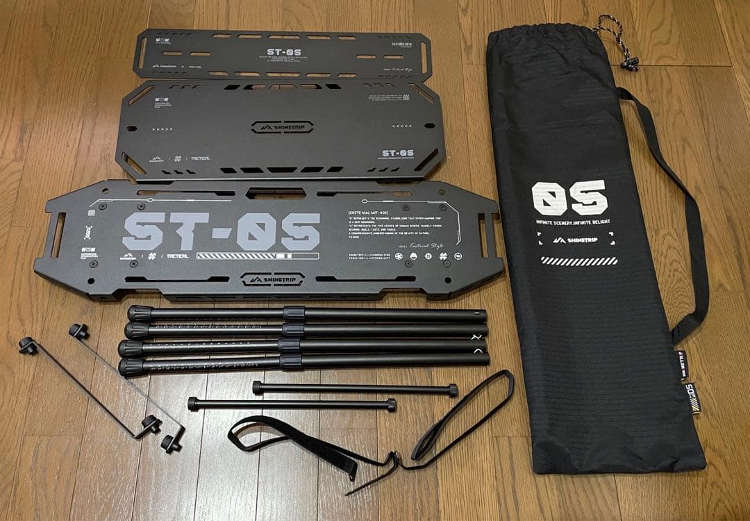 アルミニウム製キャンプテーブル,折りたたみ式,SHINETRIP-05シリーズ