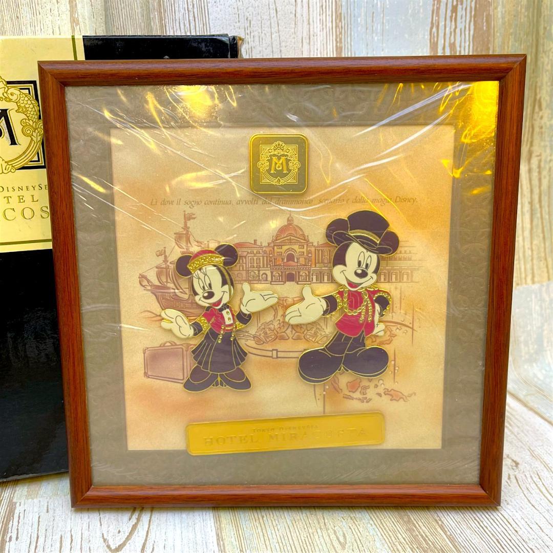 非売品★ホテル ミラコスタ HOTEL MIRACOSTA 額縁 ミッキーマウス