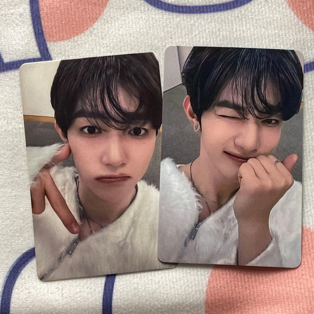 ZB1 負け 勝ち B賞 あっち向いてホイ ジャンハオ トレカ2枚