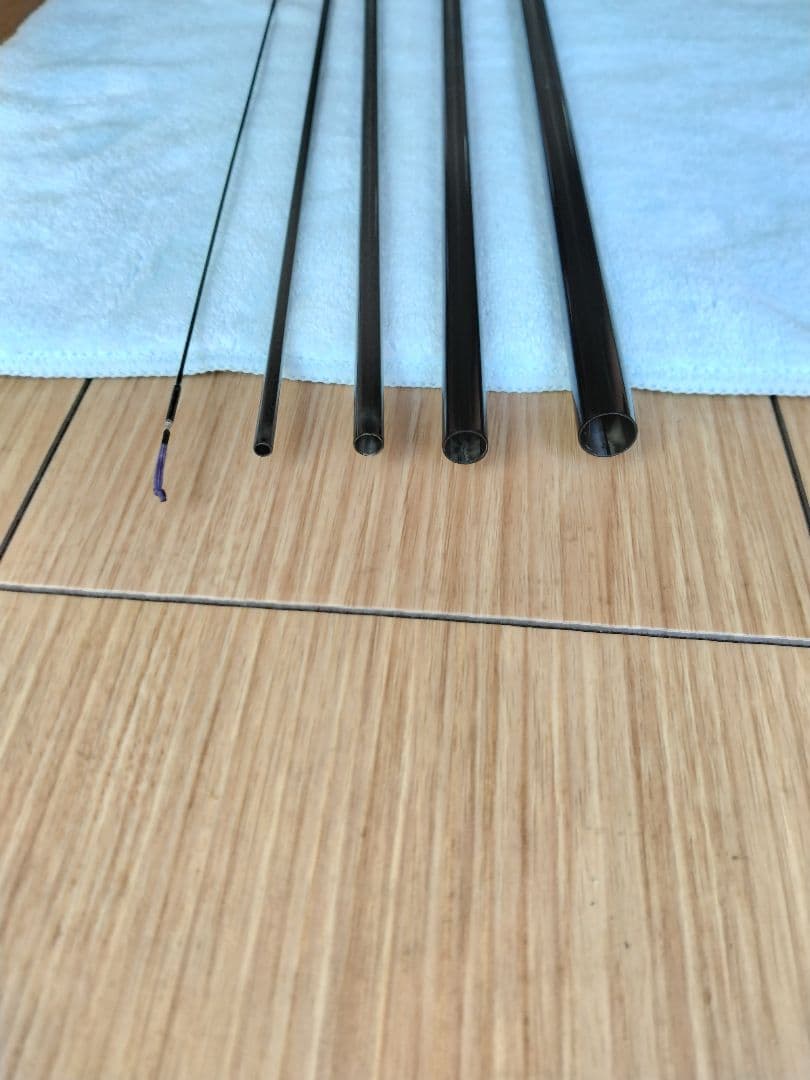 極細峰 ヘラブナ竿 18尺 カーボン