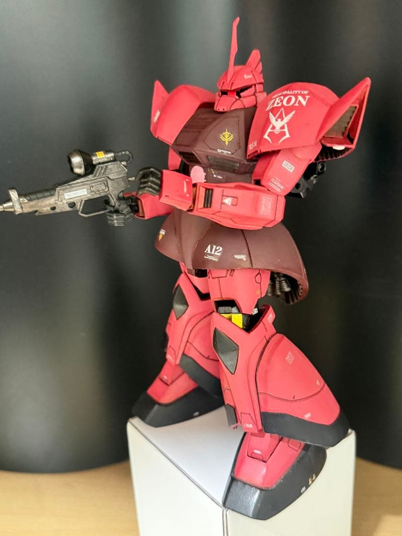バンダイ ガンダム MGシリーズ 1/100 シャア専用ゲルググ 改造完成品