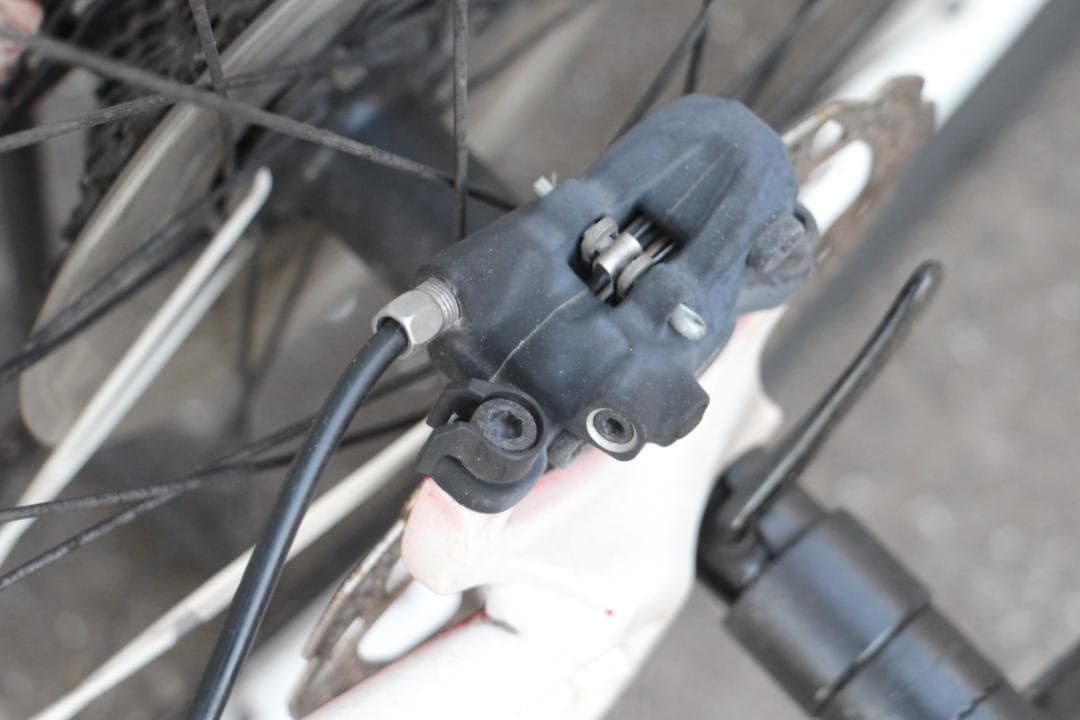 引き取り限定♪Bianchi♪ビアンキ♪JAB♪2ポッド対向油圧ディスクブレーキ