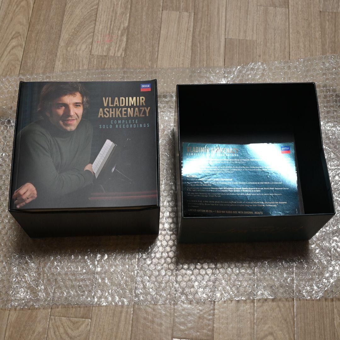 ヴラディーミル・アシュケナージ／デッカ・ピアノ・ソロ録音全集（89CD＋BDA）