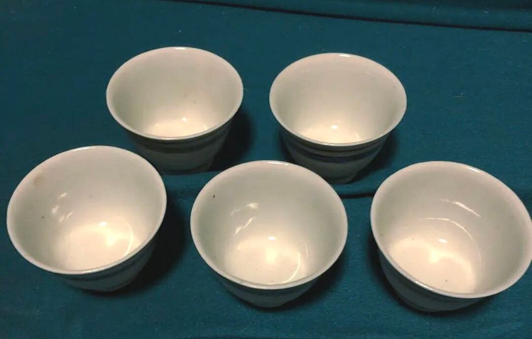 煎茶五客セット 骨董品　陶器　三浦竹泉　宝瓶　煎茶碗5客組　希少品