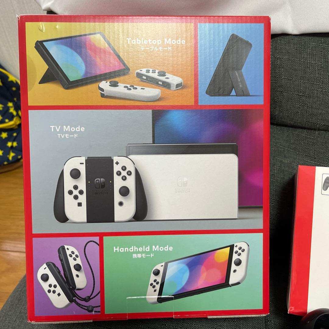Nintendo Switch 有機ELモデル + ゲーム2本　付属品多数