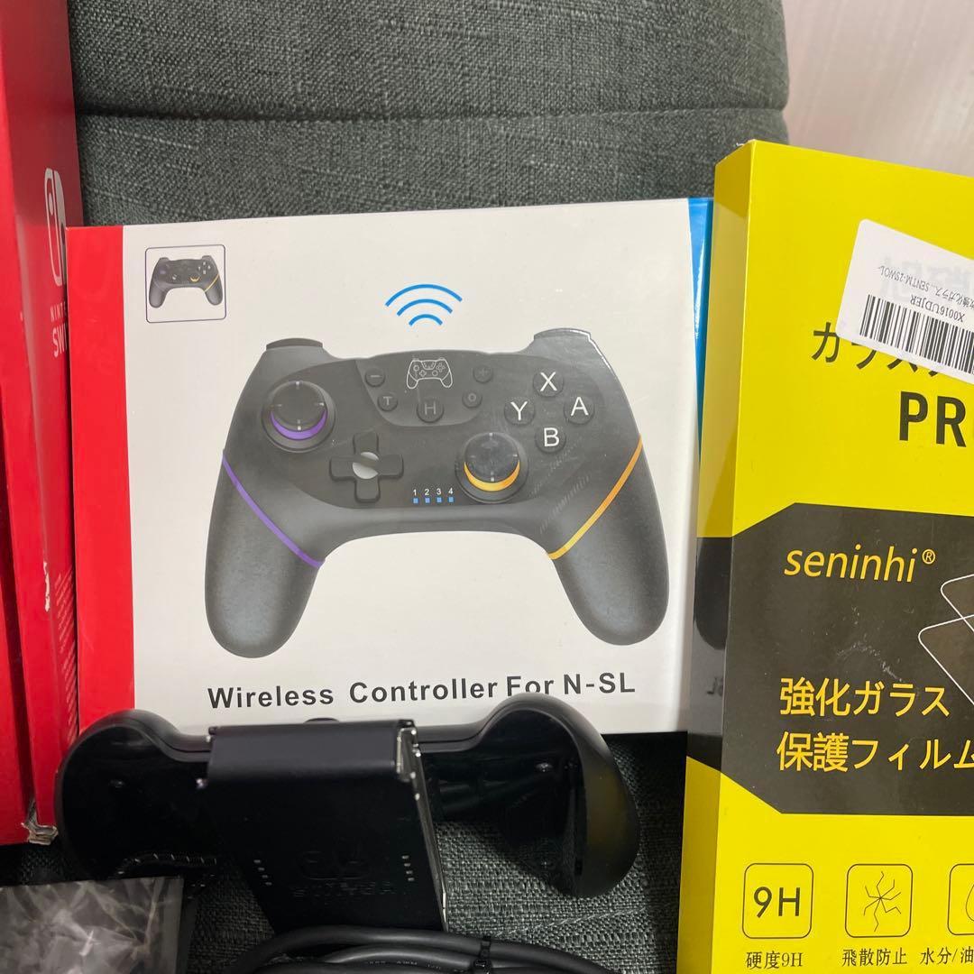 Nintendo Switch 有機ELモデル + ゲーム2本　付属品多数