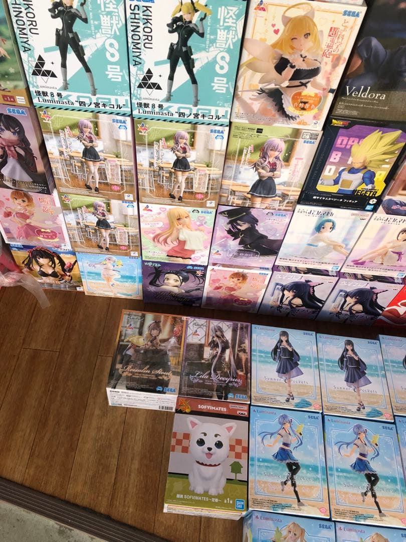 レールガン　サマーポケット　ナルト　綱手　ブルロ　まどマギ　フィギュア　63個