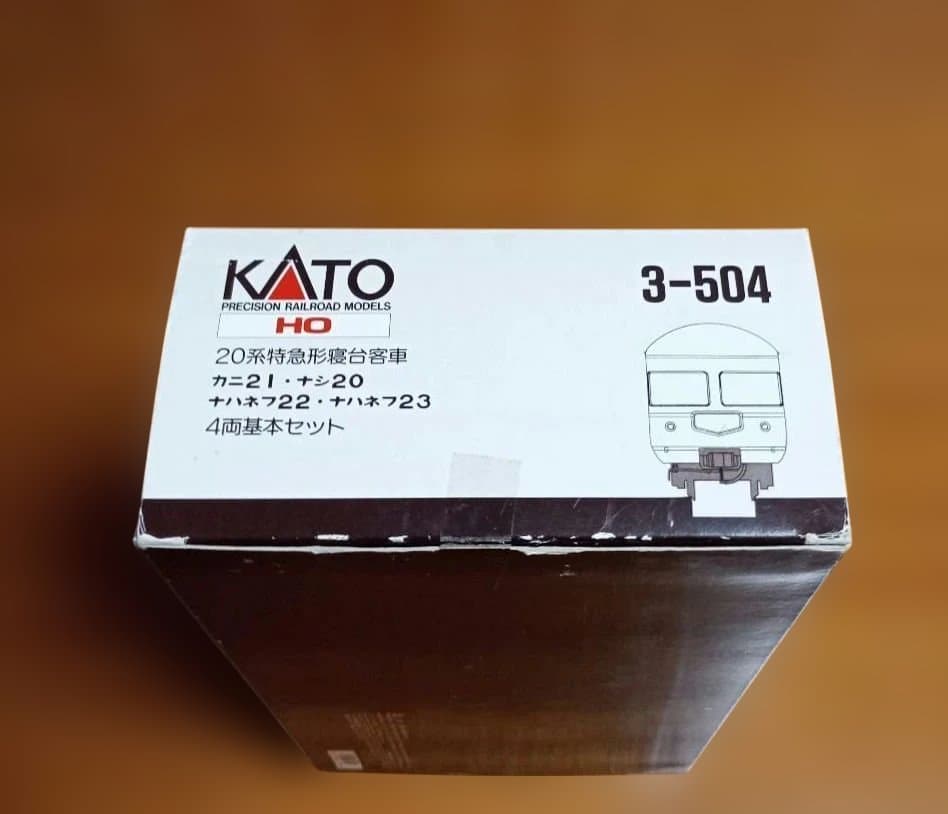 【HO】KATO 20系寝台客車4両セット