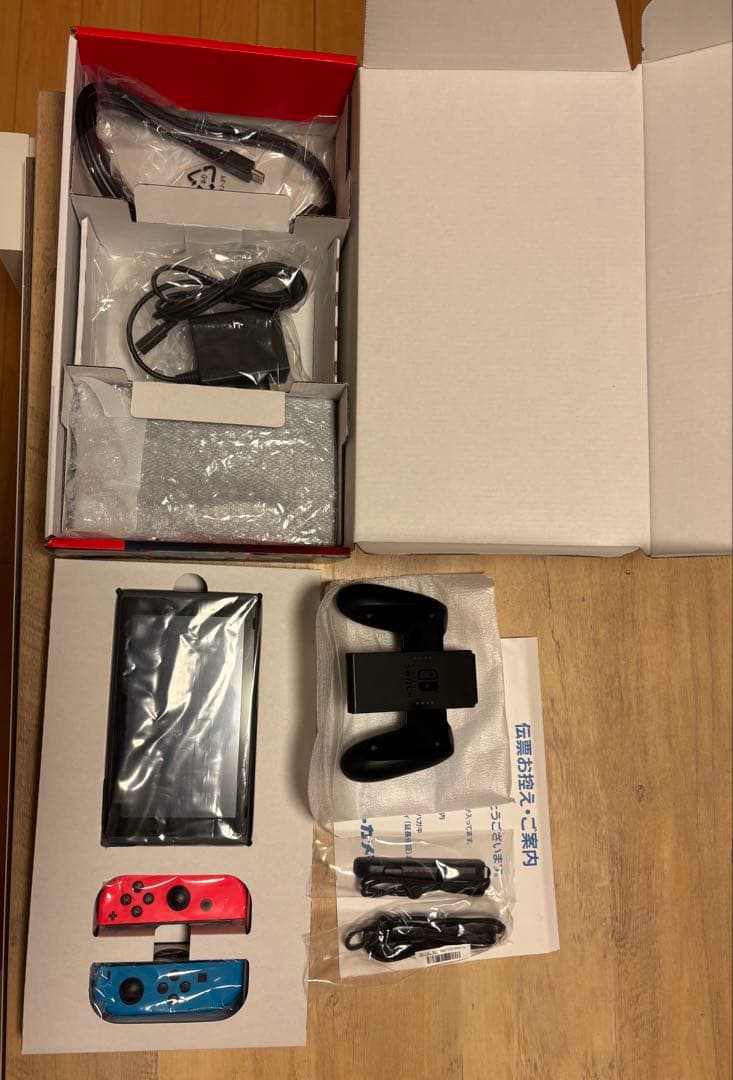 【保証・SD付】Nintendo Switch 本体ネオン