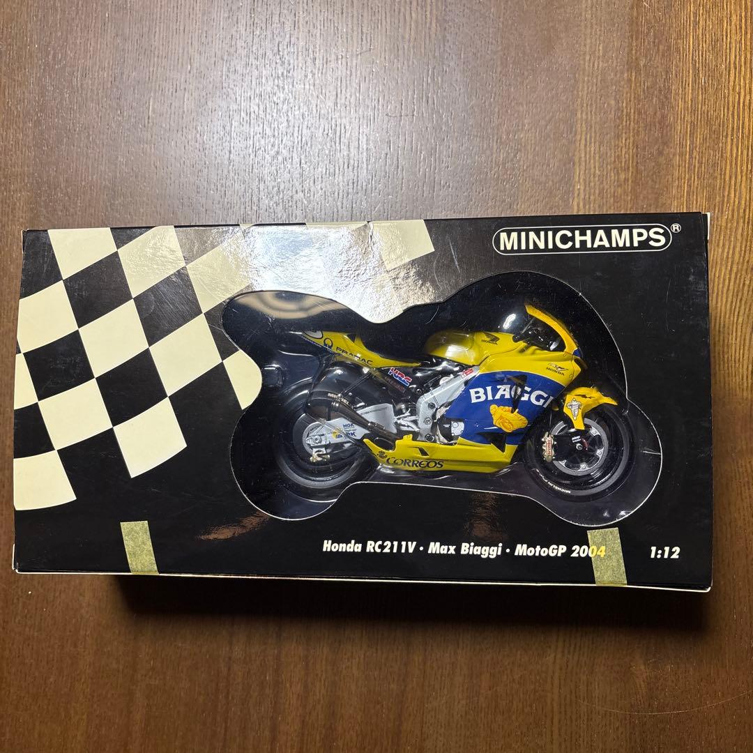 【かな】ミニチャンプス　オートバイ　1/12 フィギュア4個セット