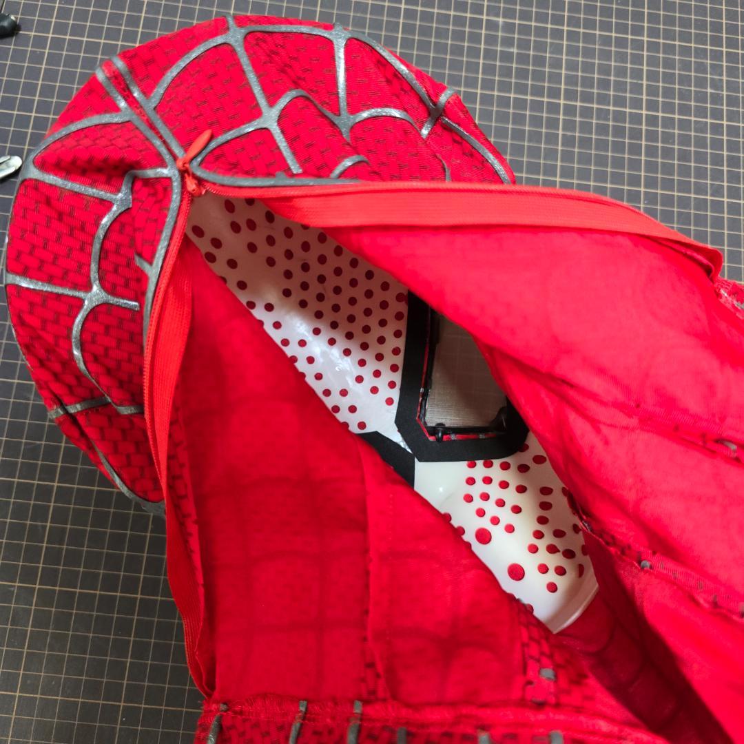 スパイダーマン　マスク　　コスプレ　1/1　 3Dシェルマスク　即日発送！
