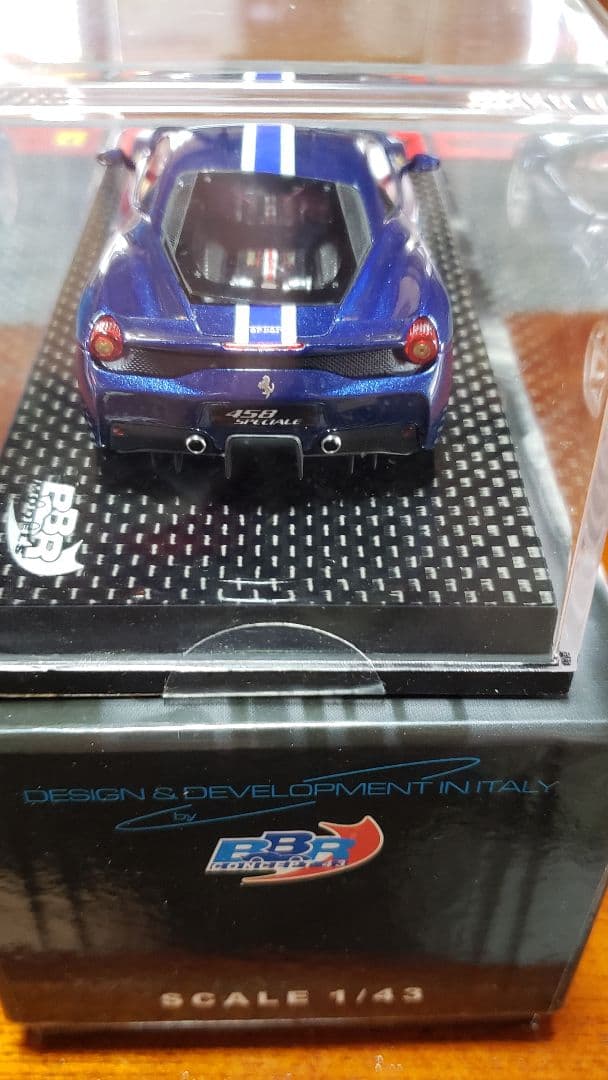 Ferrari 458 Speciale 1/43 ツゥールドフランスブルー
