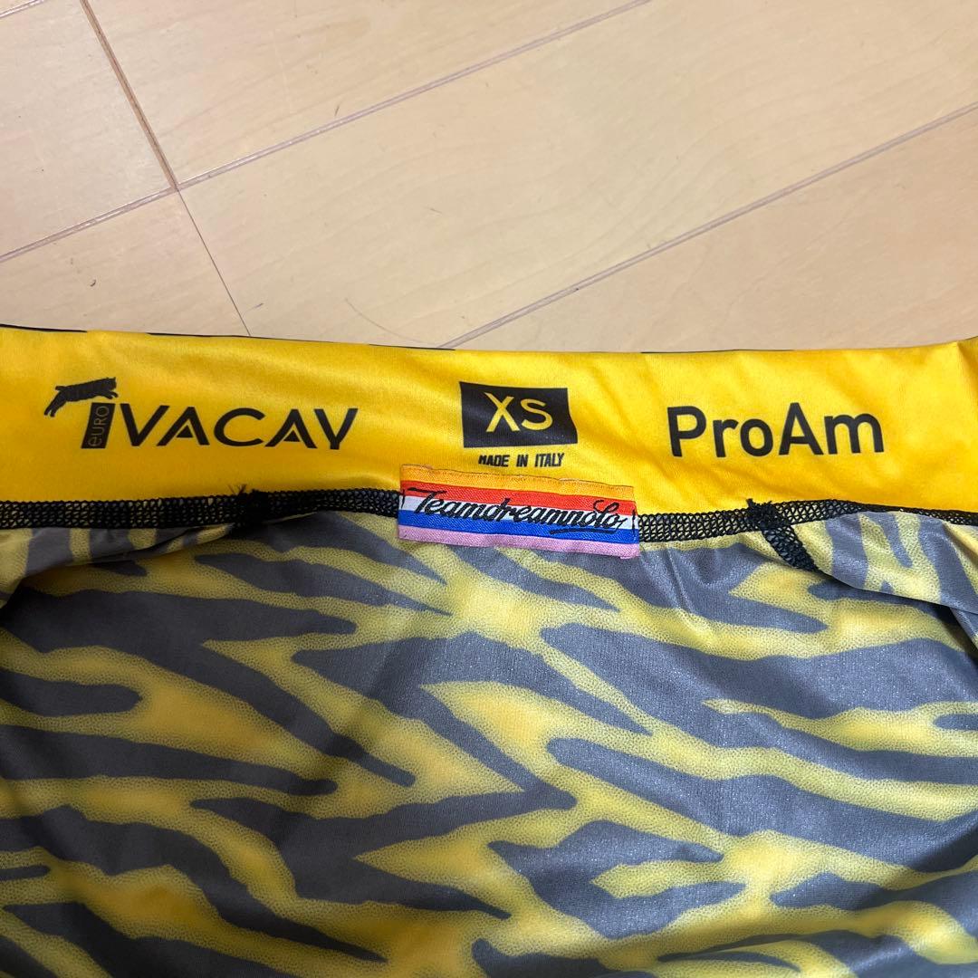 TEAMDREAM bicycling タイガー柄ジレ