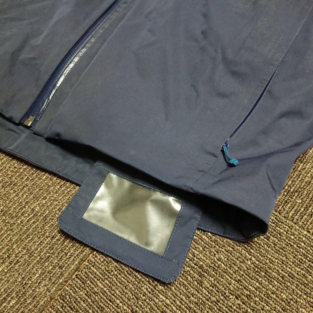 送料無料【GOLDWIN】スウェーデンチーム 斜めジップネイビージャケット M